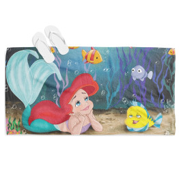 Dětská plážová osuška - The Little Mermaid