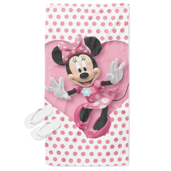 Plážový ručník - Minnie Mouse