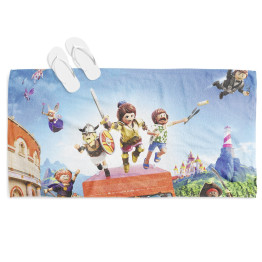 Dětská plážová osuška 3D - Playmobil