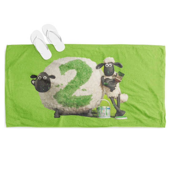 Osuška na pláž 3D - Shaun The Sheep