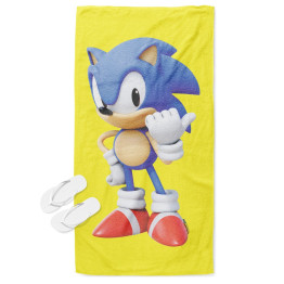 Dětská plážová osuška - Sonic