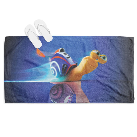 Dětská plážová osuška 3D - Turbo