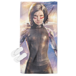 Plážová osuška 3D - Alita Battle Angle
