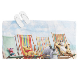 Dětská plážová osuška 3D - Christopher Robin