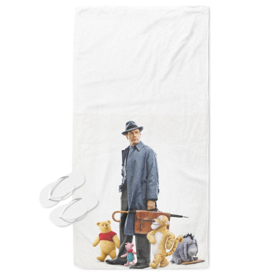 Osuška na pláž - Christopher Robin