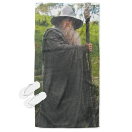 Plážová osuška 3D - Gandalf