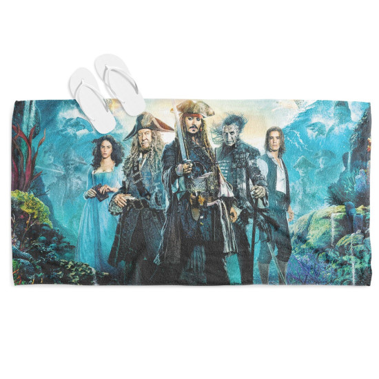 Plážová osuška - Pirates of The Caribbean