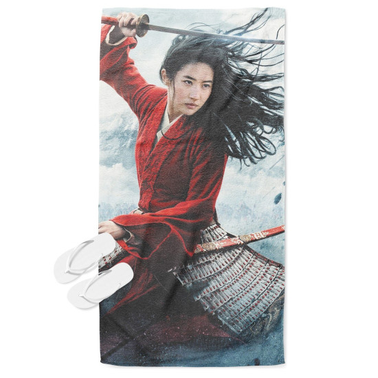 Plážová osuška - Mulan Warrior