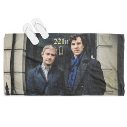 Osuška na pláž - Sherlock Homes