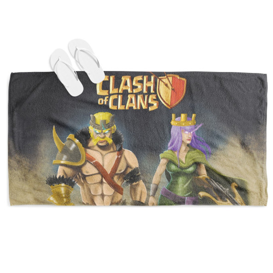 Plážový ručník 3D - Clash of Clans Archer