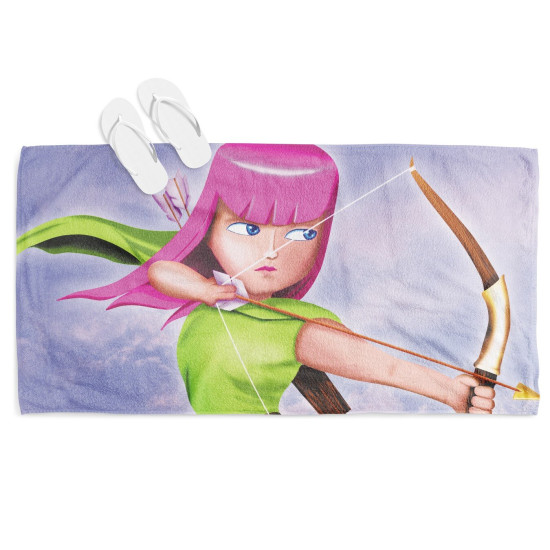 Plážový ručník - Clash of Clans Archer
