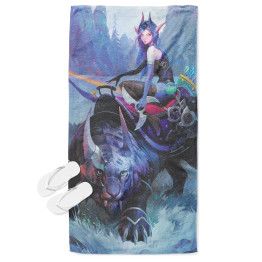 Plážová osuška 3D - Luna Dota 2