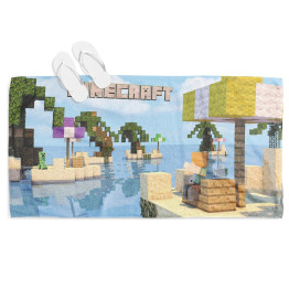 Osuška na pláž 3D - Minecraft