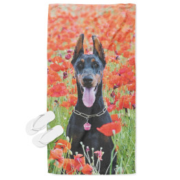 Osuška na pláž - Doberman