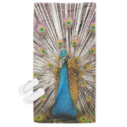 Osuška na pláž - Peacock