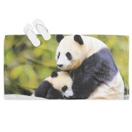 Plážová osuška - Pandas