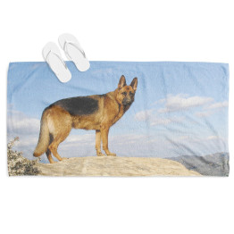 Plážová osuška - German Shepherd