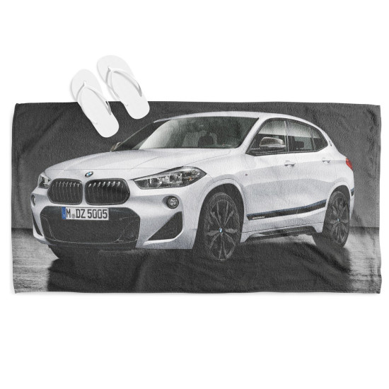 Osuška na pláž - BMW