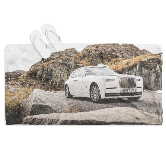 Osuška na pláž - Rolls Royce