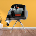 Teplá deka 3D - Mini Cooper