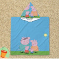 Dětská osuška pončo - Peppa Pig
