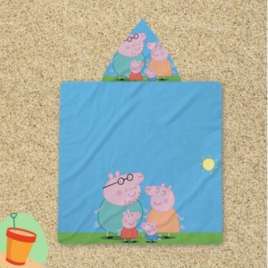 Dětská osuška pončo - Peppa Pig