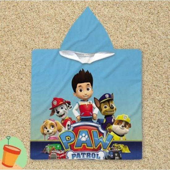 Dětské pončo Tlapková patrola - Paw Patrol