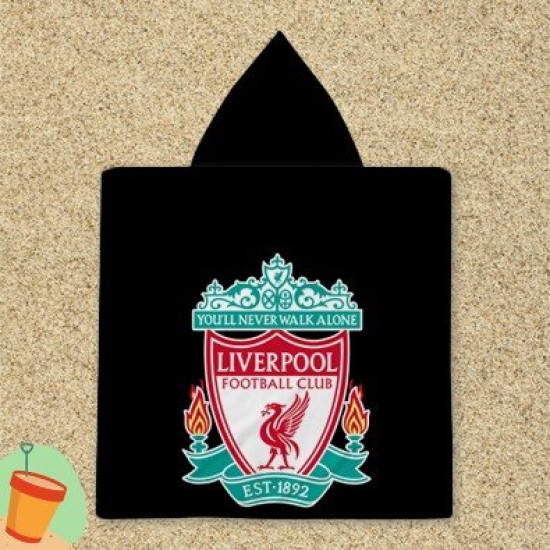 Pončo ručník - Liverpool Black