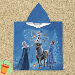 Pončo ručník pro děti Ledové království - Frozen Princesses