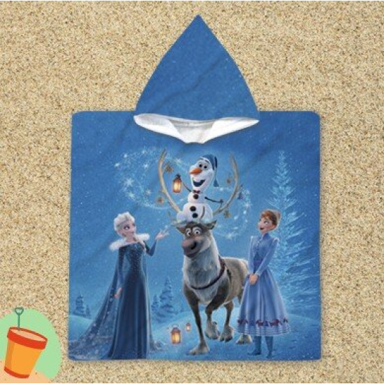 Pončo ručník pro děti Ledové království - Frozen Princesses