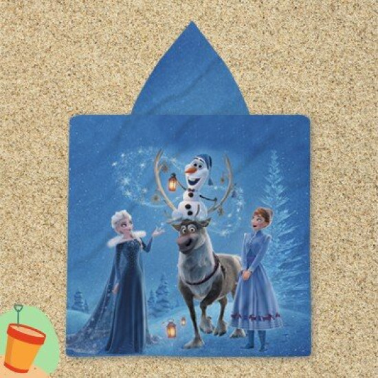 Pončo ručník pro děti Ledové království - Frozen Princesses