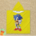 Pončo ručník - Sonic