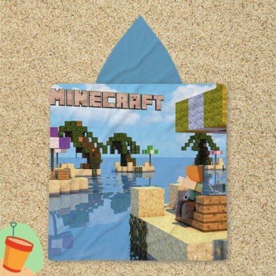 Dětské pončo osuška - Minecraft