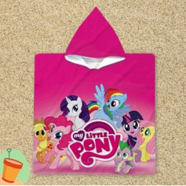 Dětská osuška pončo - My little pony