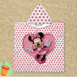 Dětské pončo osuška - Minnie Mouse