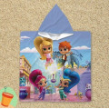 Dětské pončo osuška - Shimmer and Shine