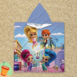 Dětské pončo osuška - Shimmer and Shine