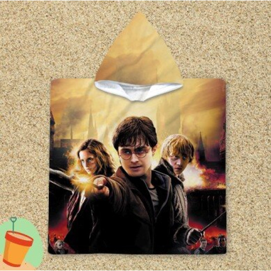 Pončo ručník pro děti - Harry Potter