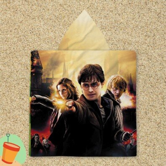 Pončo ručník pro děti - Harry Potter