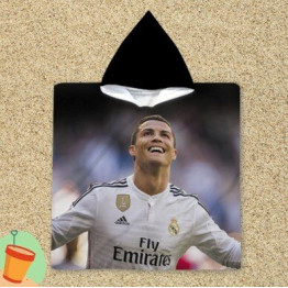 Dětské pončo osuška - Cristiano Ronaldo Real Madrid