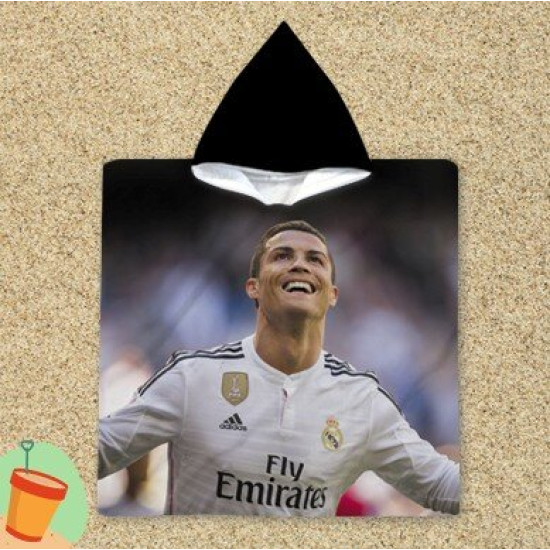 Dětské pončo osuška - Cristiano Ronaldo Real Madrid