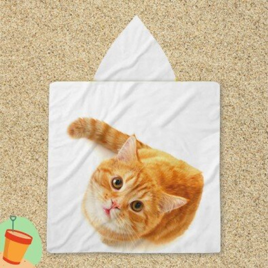 Pončo ručník - Cat
