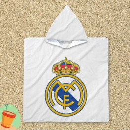 Pončo ručník pro děti - Real Madrid