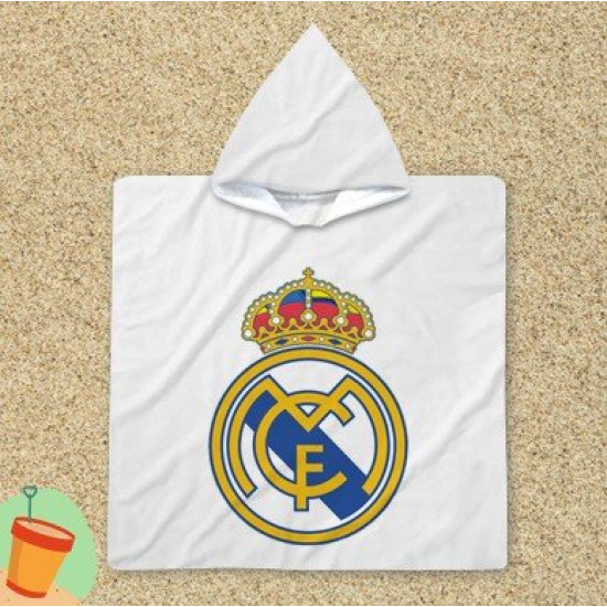Pončo ručník pro děti - Real Madrid