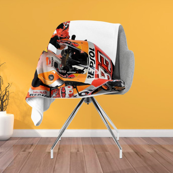 Luxusní deka s motorkou 3D - Honda Moto
