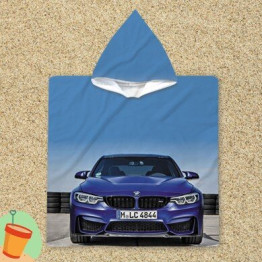 Dětské pončo - BMW Blue