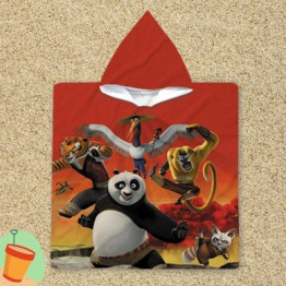 Dětské pončo - Kung Fu Panda