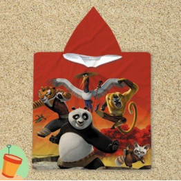 Dětské pončo - Kung Fu Panda