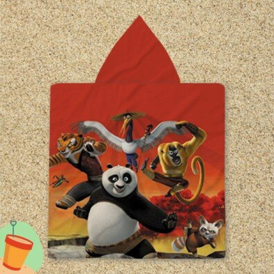 Dětské pončo - Kung Fu Panda