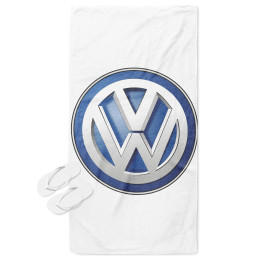 Osuška na pláž 3D - Volkswagen Logo